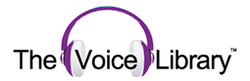 The Voice Library logo